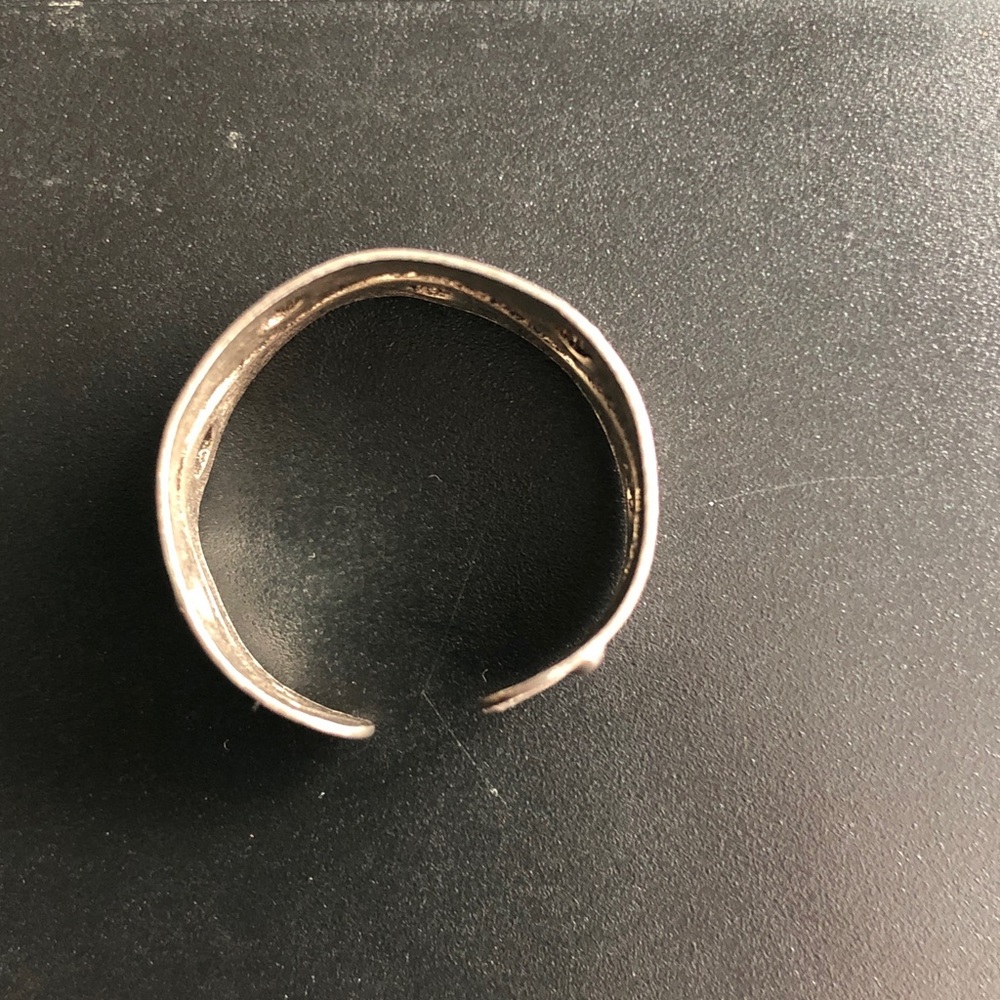 Vintage Thumb Sterling Silver Adjustable one size Ring - Picture 2 of 2